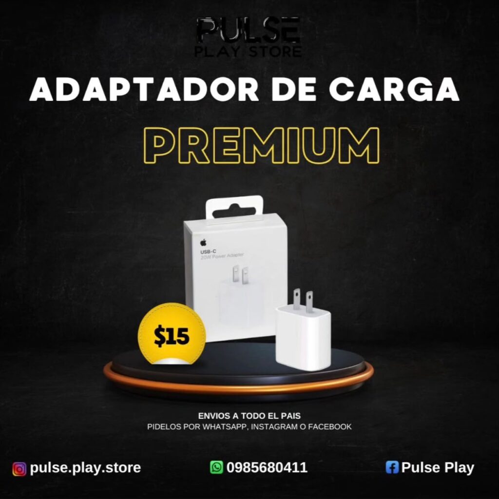 ADAPTADOR DE CARGA CALIDAD PREMIUM